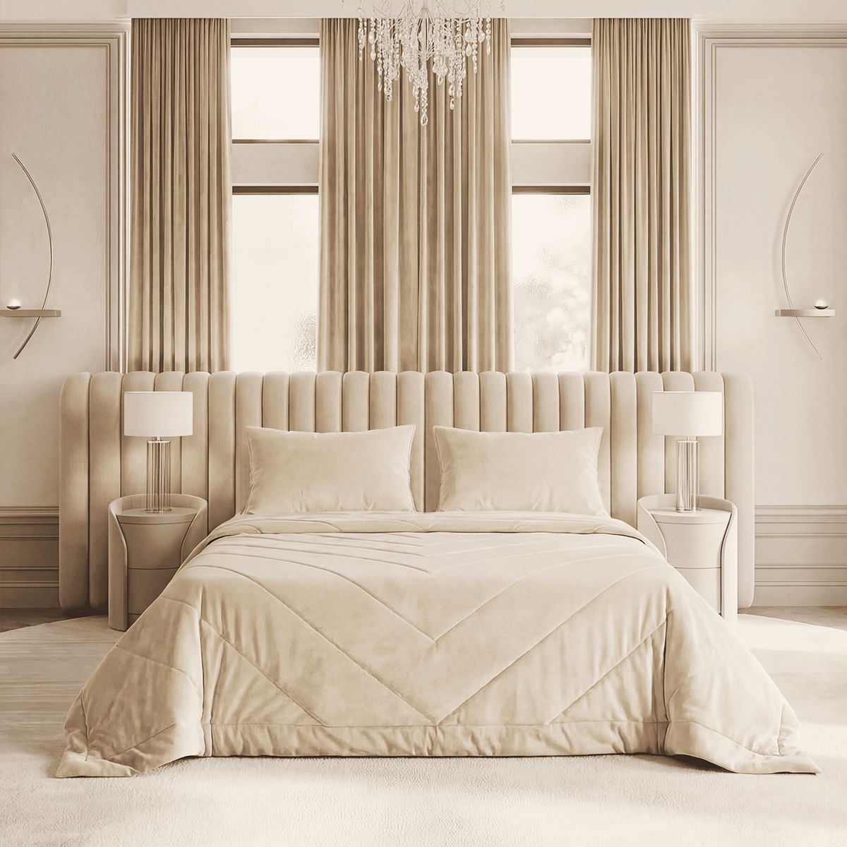 Покрывало | БАРХАТНОЕ ПОКРЫВАЛО МОЛОЧНЫЙ