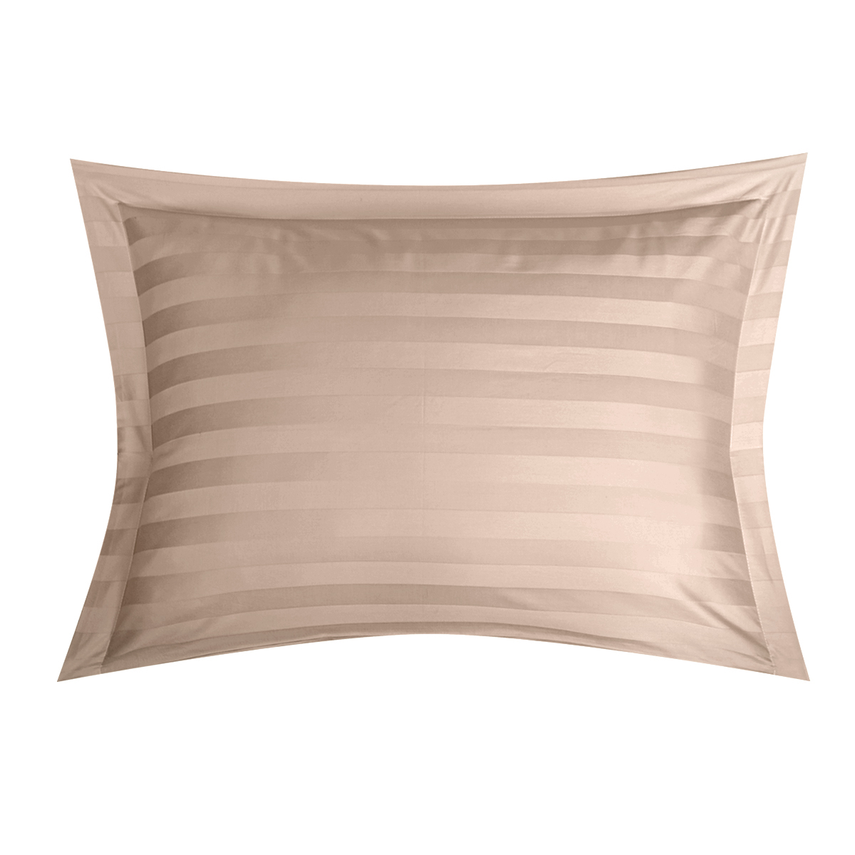 Наволочка Страйп-сатин | Наволочка Страйп-сатин Карамель