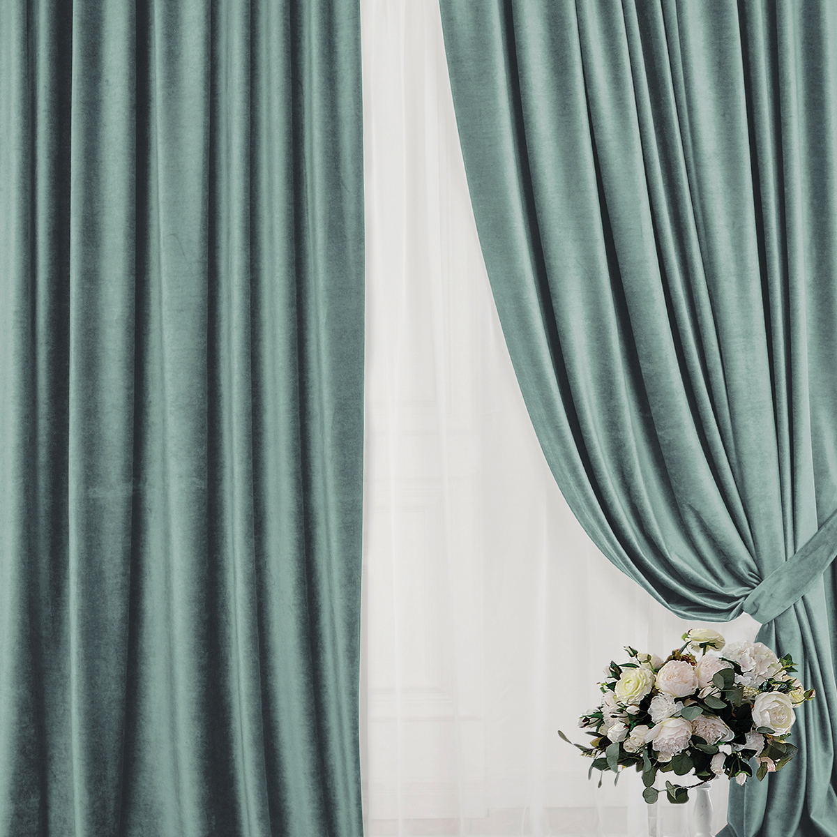 Шторы | ШТОРЫ PALAZZO НЕФРИТ