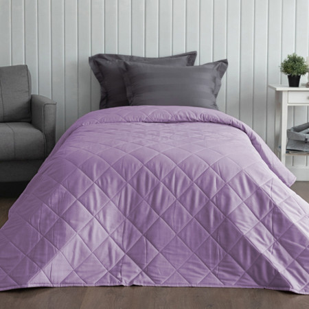 ПОКРЫВАЛО ХЛОПКОВОЕ ОДНОТОННОЕ ЛИЛОВЫЙ 180х220 см.