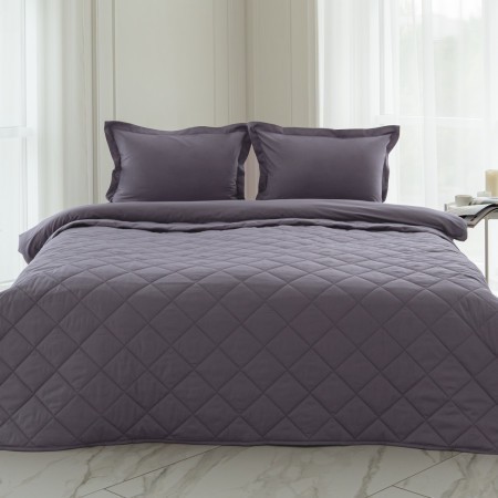 ПОКРЫВАЛО ХЛОПКОВОЕ ОДНОТОННОЕ ЛИЛОВЫЙ