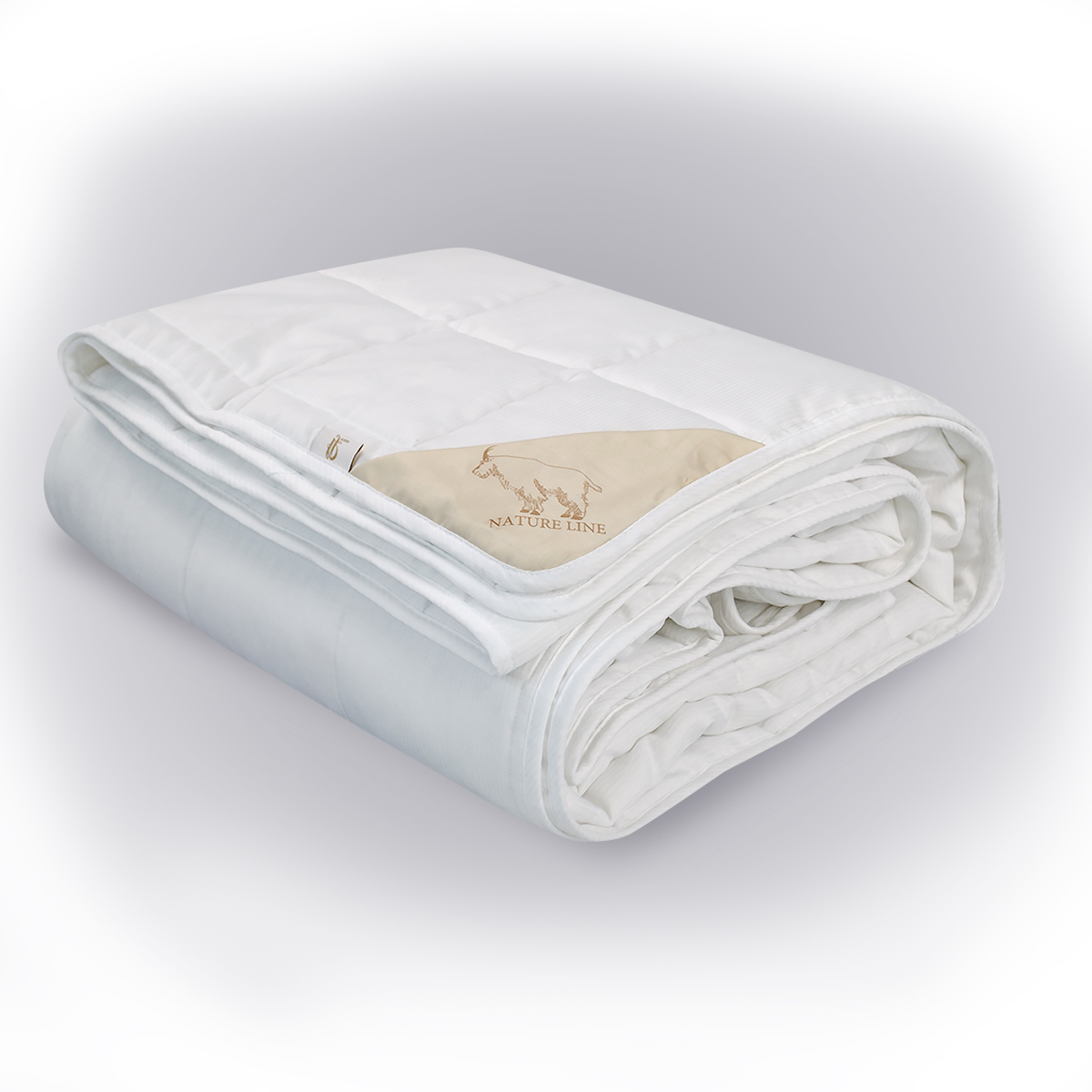 Одеяло легкое в страйп-сатине | «КАШЕМИР»
